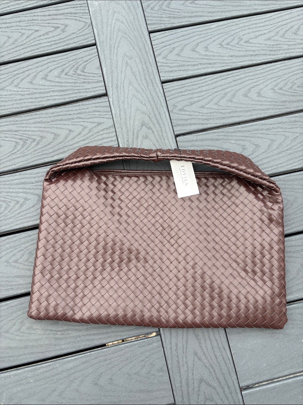 ÈDYISA ÉLANCE TOTE BAG - COFFEE new - Picture 8 of 8